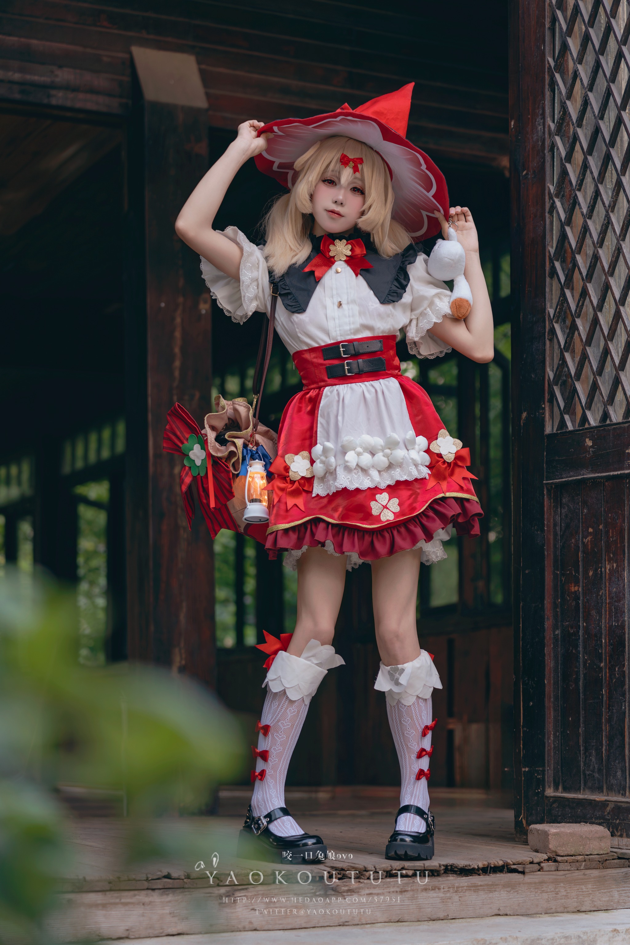 咬一口兔娘 - NO.087 (黏黏团子兔)『琪花星烛·可莉』可莉炸鱼舞[66P1V]-XikXak